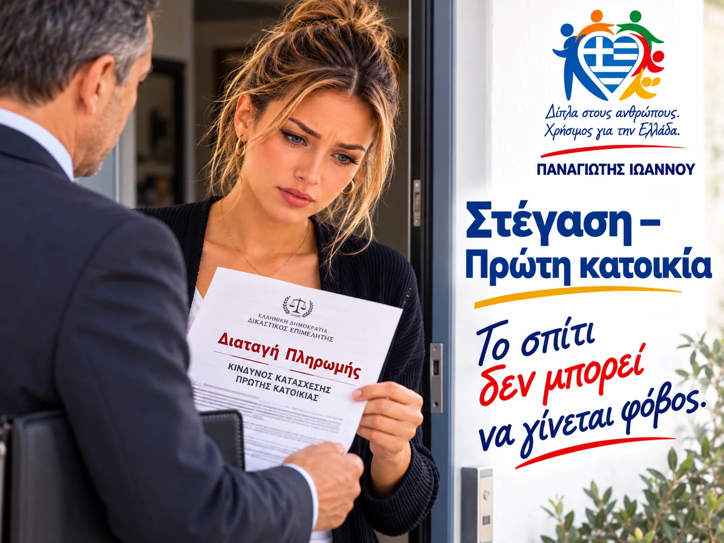 Εικαστική παρουσίαση: Στέγαση και πρώτη κατοικία – Παναγιώτης Ιωάννου